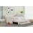 Upholstered Daybed With Trundle And Three Drawers-966682072-966682071