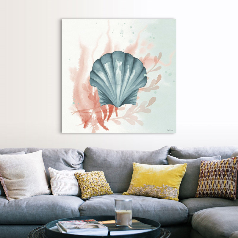 Splash II, art mural sur toile, H 48 po x l 48 po x P 1 po, Toile tendue