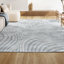 Tapis intérieur / extérieur rayé bleu clair / ivoire Maribo-1080227138