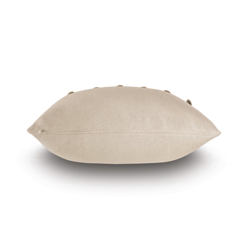 Bardot Linen Square Pillow Cover & Insert