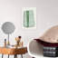 Art mural contemporain abstrait plié en papier vert-518825932