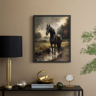 ANIMALS Series CCCXXI  -Premium Framed Print -Ready to Hang - No Nails Required
