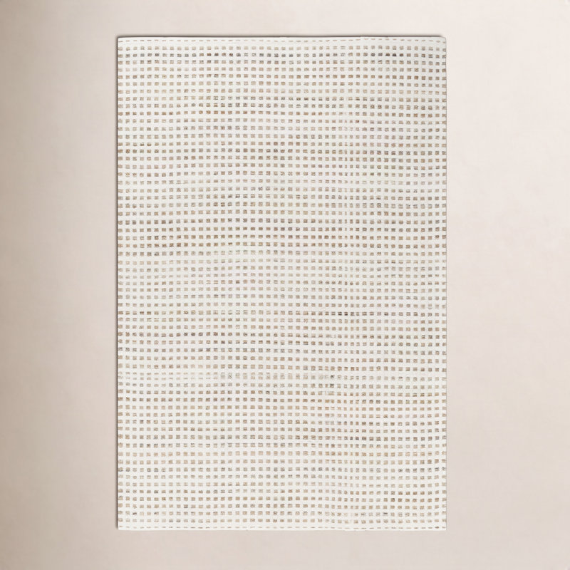 Geometric Area Rug, Rectangle 10' x 14', Beige