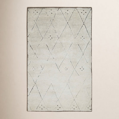 Carolan Brown Gray Hand-Tufted Wool Rug