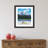 Ashantia Black Wood Picture Frame with Mat-1294000993