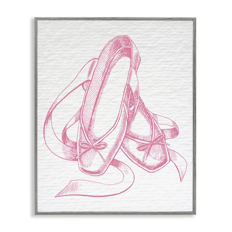 Art de giclée rose par Daphne Polselli, Estampe numérique Farmhouse, H 14 po x l 11 po