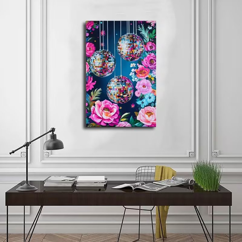 1 Piece Wrapped Canvas Wall Art