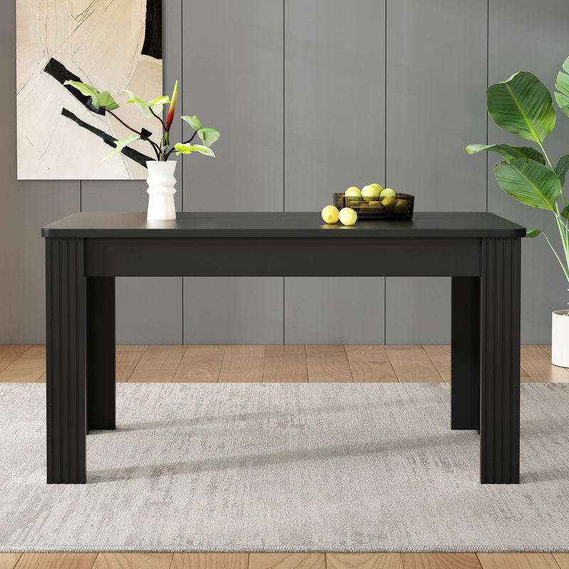 Dining Table, Black
