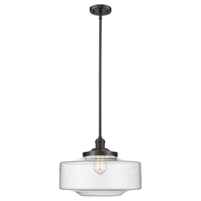 Franklin Restoration - Bridgeton - 1 Light  Stem Hung Mini Pendant - LED Bulb - Shade