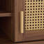 Meuble télé 2 portes 2 tablettes Ders
