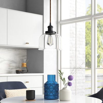 Mini luminaire suspendu à cordon 8 lumières Ballston Urban Bell