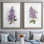 Awash in Lilac I - Ensemble de 2 reproductions d'art