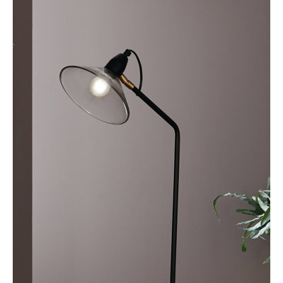 Himanshee 136cm Black Task Floor Lamp