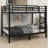 Bunk Bed for Teens and Adults, with Sturdy Frame