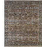 Transitional, Vintage One-of-a-Kind Rectangle 8'1" X 10 Hand Knotted Area Rug