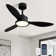 42''/52'' 3 - Blade Dimmable Ceiling Fan With Led Light & Remote Control