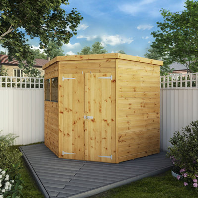 Mercia 7 x 7ft Shiplap Corner Shed
