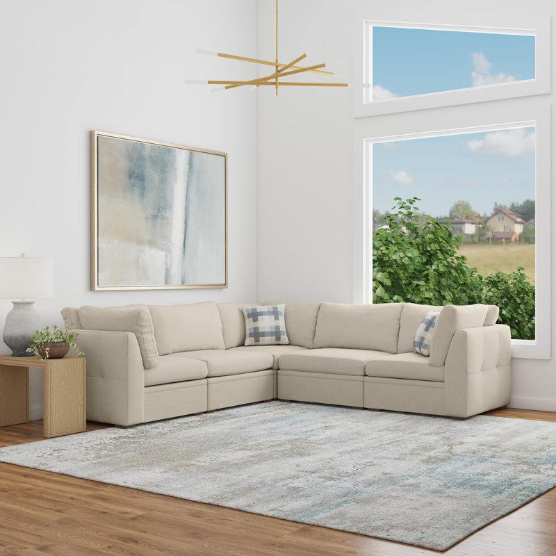 Canapé modulaire 5 places Odie