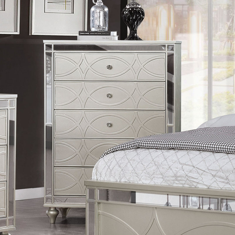 Shala 36'' W 5 - Drawer Dresser