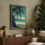 Tropical Shoreline Coastal - Wrapped Canvas-1008878329-1008878331