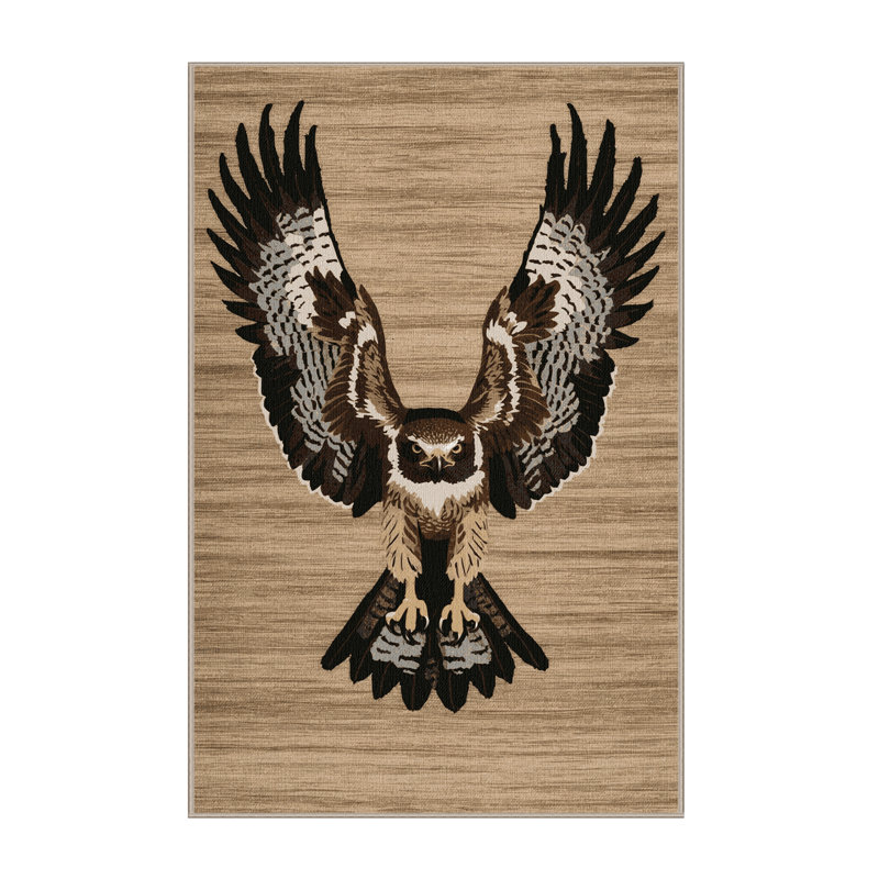  Tapis lavable commun Kestrel Birds, Tapis de couloir 2 pi x 4 pi
