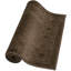 Tapis brun lavable et antidérapant à treillis-1259907907
