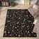 Abgail Floral Black Area Rug