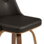 Tabouret de bar à hauteur de comptoir ou de bar avec repose-pieds Ayce-1029651465-1029651469