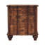 Solid Wood Rectangle Accent Cabinet