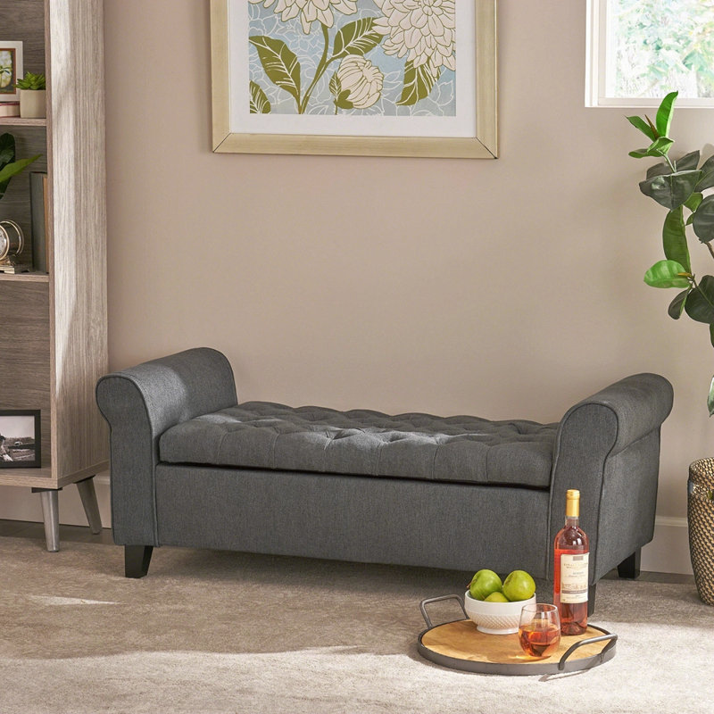 ARMED STORAGE BENCH