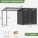 Outdoor Storage Shed & Hardtop Gazebo Combo