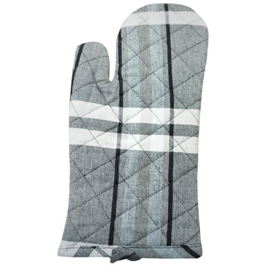 Home & Manor Cotton Oven Mitt