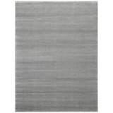 High-Quality Hand-Knotted Silver And Black Area Rug