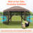 13 Ft. W x 13 Ft. D Metal Pop-Up