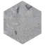 Carreau de mur et de sol en porcelaine 8,5 po x 10 po Recycle Hex
