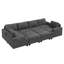 Canapé-lit modulaire en U avec espace de rangement Anureet-125402462-125402458-125402460