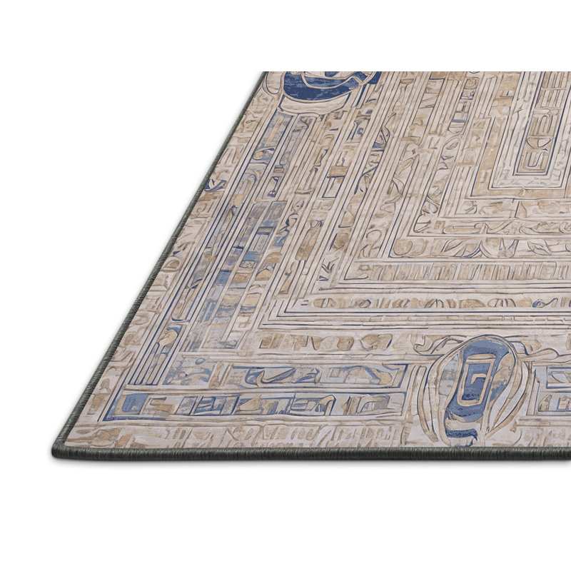 Tapis gris soyeux et moelleux, Rectangle 5 pi x 7 pi