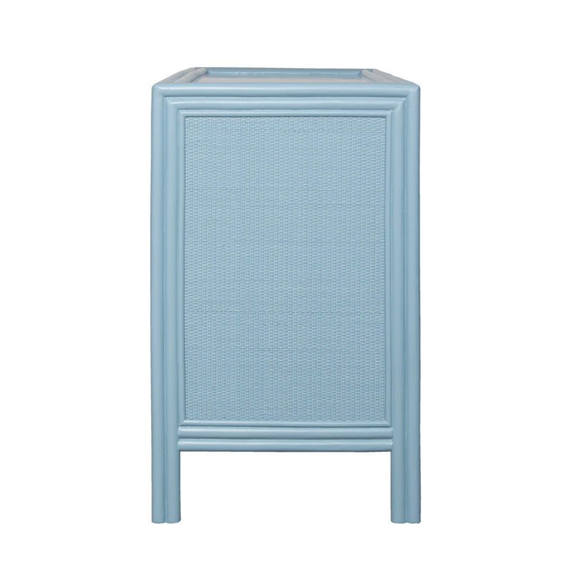 Aruba 6 - Drawer Dresser, Pool Blue