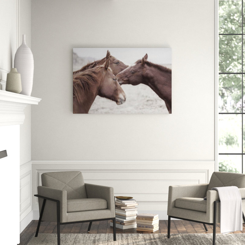 The Nuzzle Print by Chris Dunker, 36" H x 54" W x 1.5" D, Outdoor