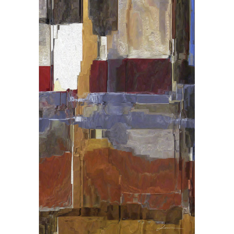 Rock III by James Burghardt - Wrapped Canvas Painting, 46cm H x 30cm W x 3.8cm D