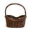 Oval Java Brown Willow Basket