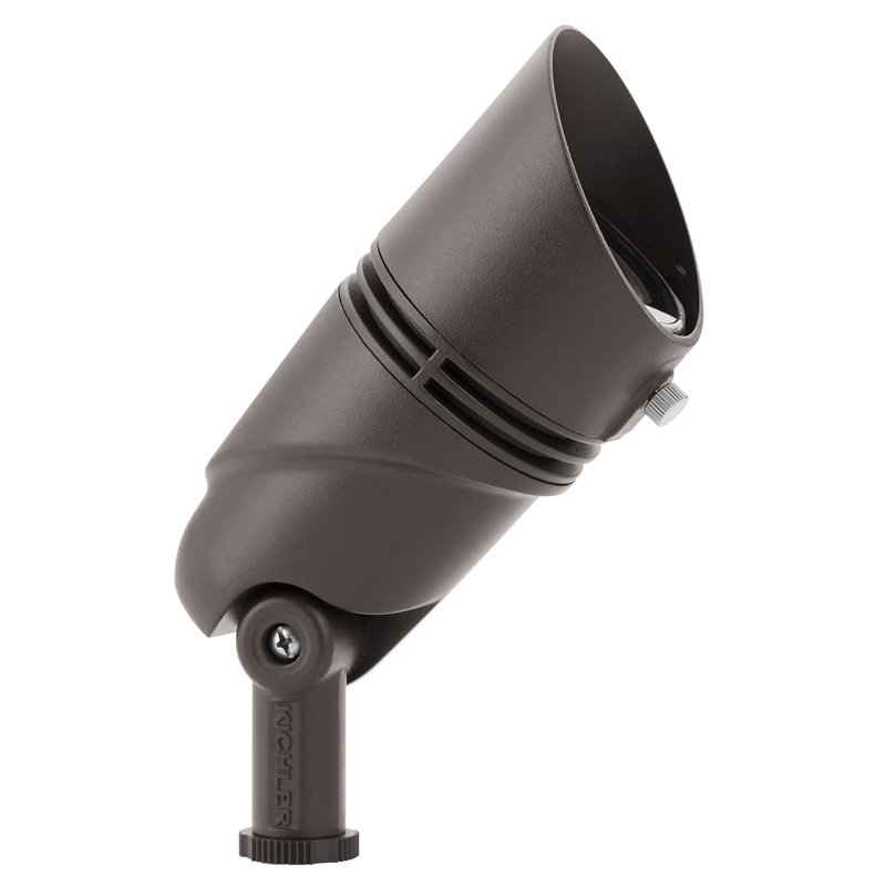 Low Voltage Integrated LED Metal Spotlight, 3000, Architectural Bronze