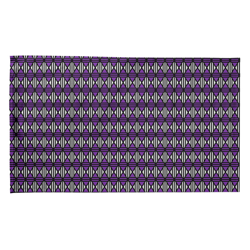 Torchon Suoz Classic, Sergé de coton, Mauve