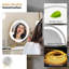 Miroir de meuble-lavabo rond 16 po à 3 lumières à intensité variable Wrought Studio ™-1778954139
