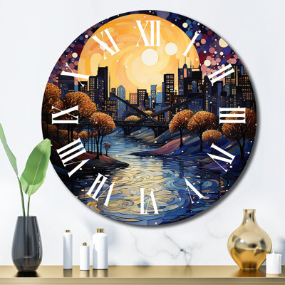 Christoffel Metal Wall Clock
