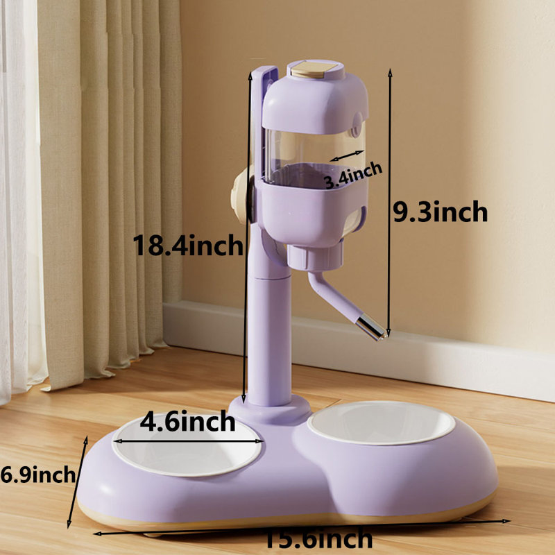 Plat d'eau automatique / distributeur automatique, Mauve