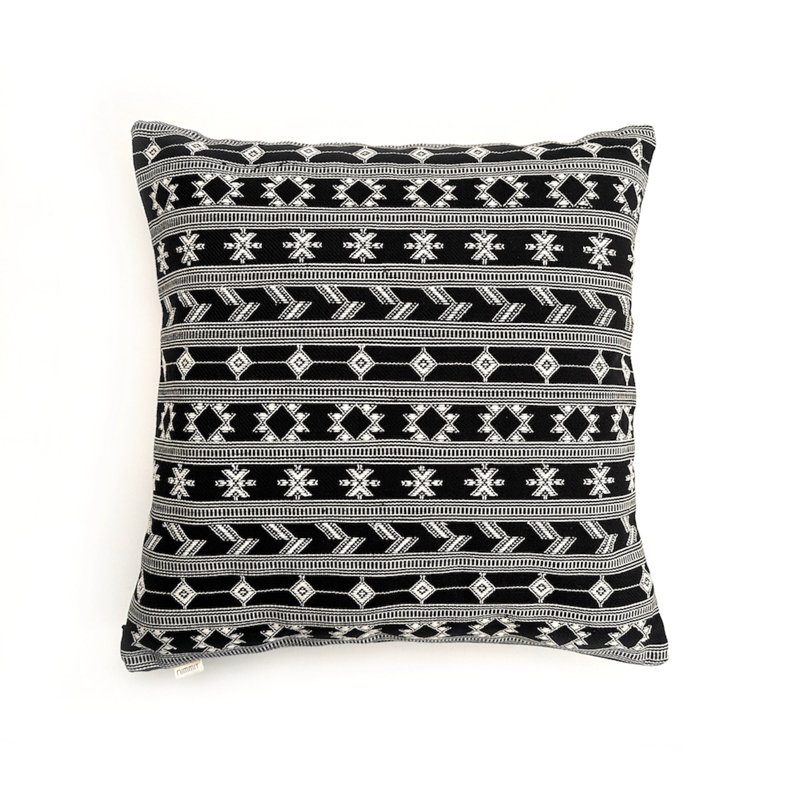 Geometric Cotton Pillow Cover