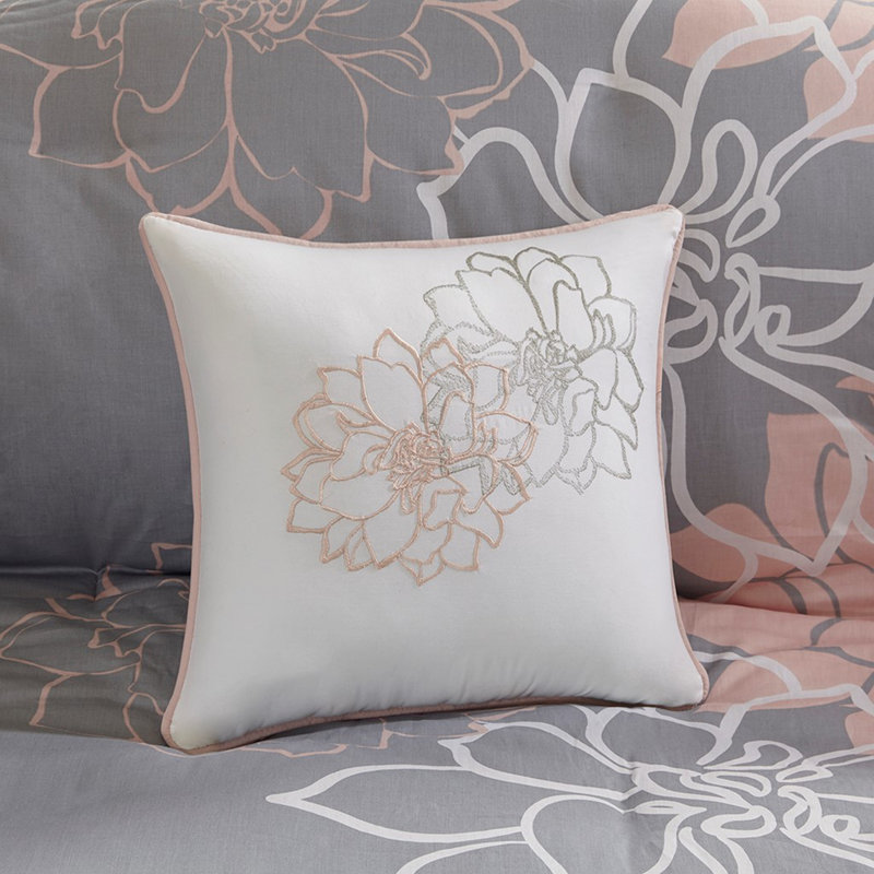 Full/Queen 6 Piece Printed Duvet Cover Set