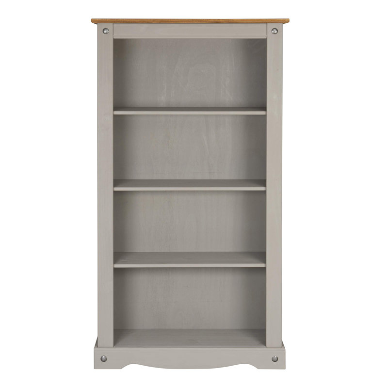 Shaniqua 150cm H x 81cm W Solid Wood Standard Bookcase