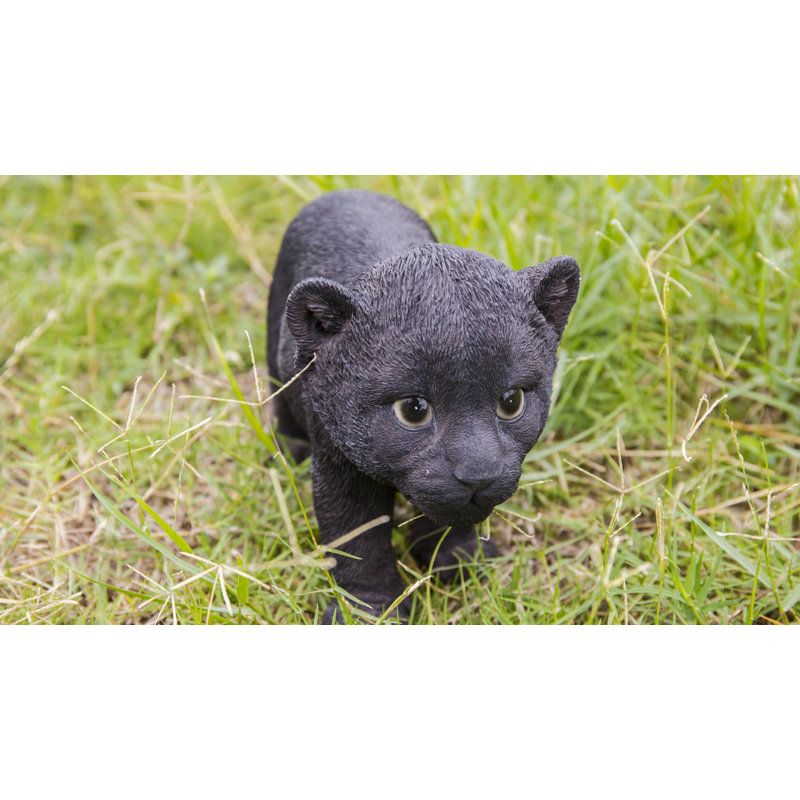 Panther Cub Statue